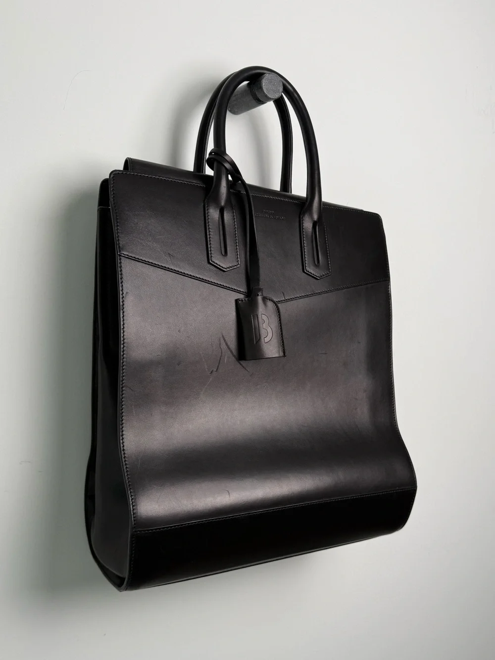 $1.6k Byredo Nécessaire de Voyage Leather Tote Bag Large Black Italy Rare